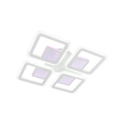 LED LED Chai 3D s diaľkovým ovládaním, 104 W, 2,4 GHz, Smumable, RGB, Acryl, White
