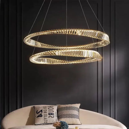 Crystal LED LED dióda LED s Cairro 98W Zlaté diaľkové ovládanie
