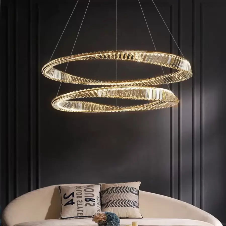 Crystal LED LED dióda LED s Cairro 98W Zlaté diaľkové ovládanie
