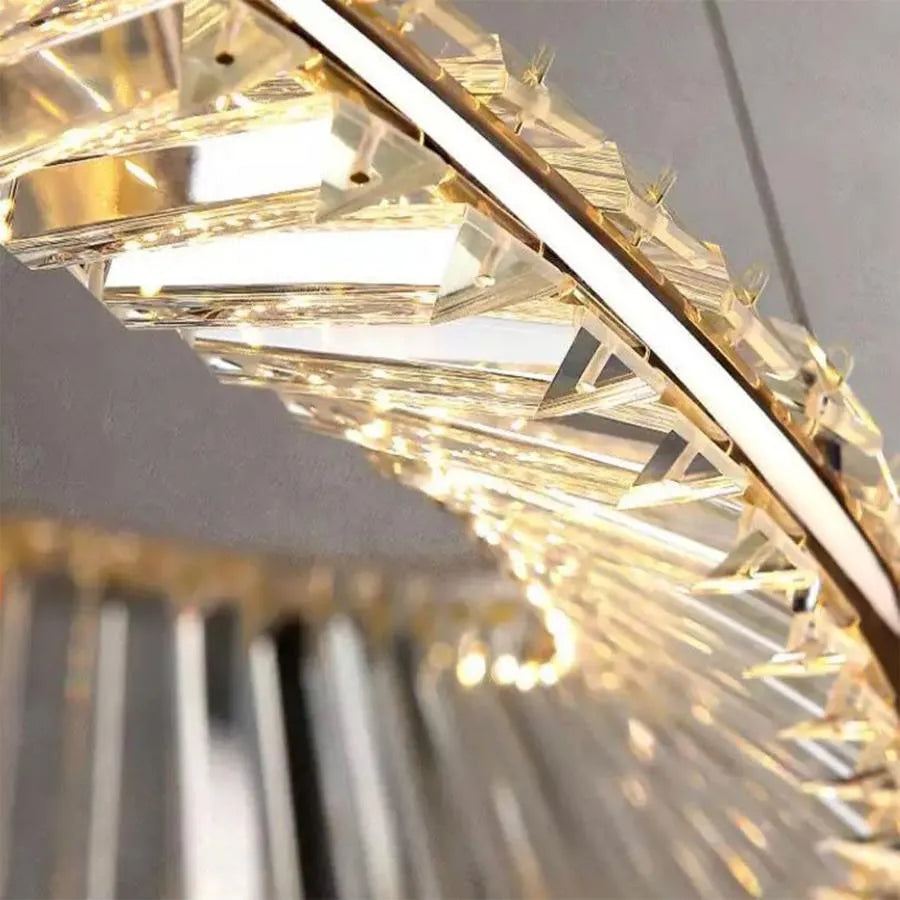 Crystal LED LED dióda LED s Cairro 98W Zlaté diaľkové ovládanie