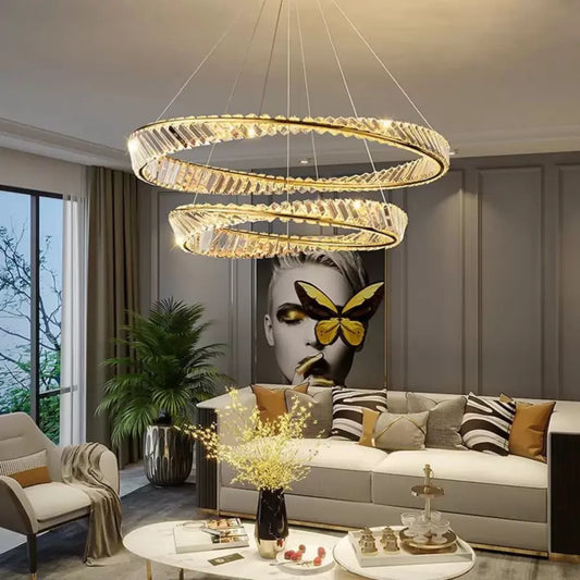 Crystal LED LED dióda LED s Cairro 98W Zlaté diaľkové ovládanie