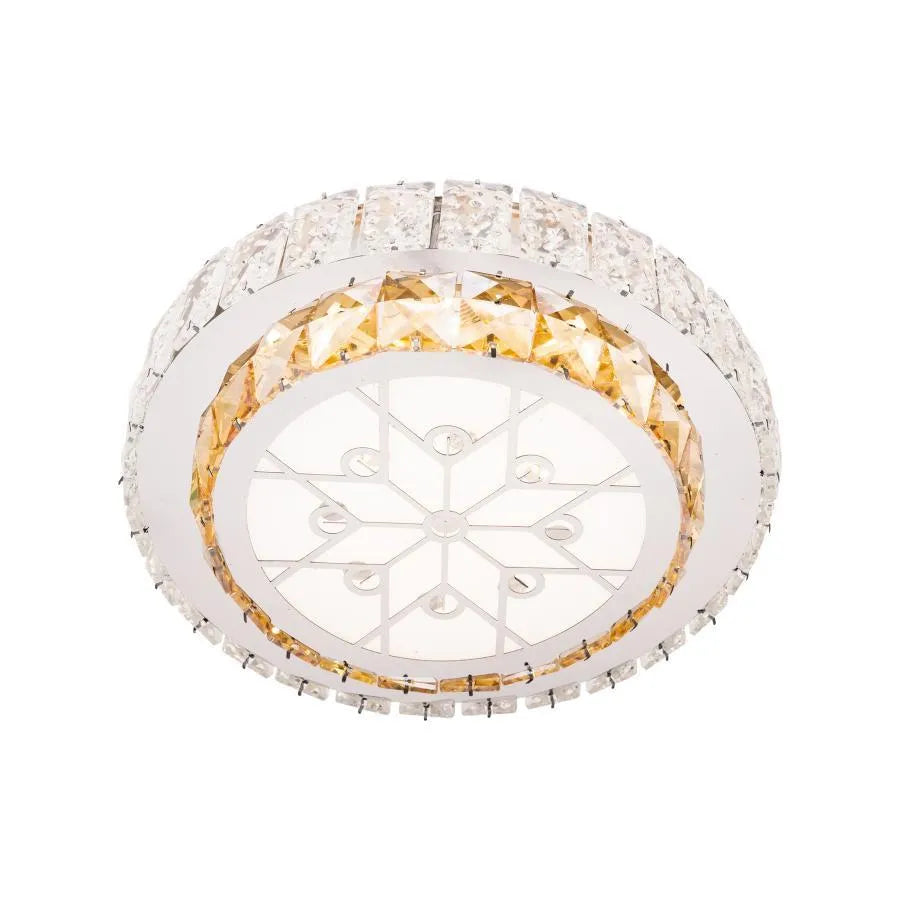 LED viedol Cristala viedol s Lealcomanda 24 W Silver Abatia