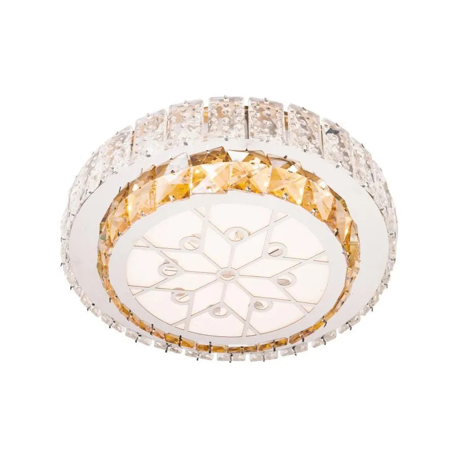 LED viedol Cristala viedol s Lealcomanda 24 W Silver Abatia