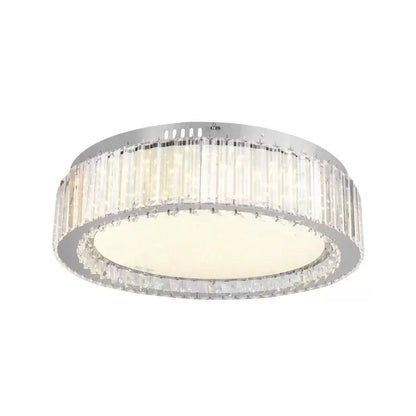 LED kryštál LULUS s diaľkovým ovládaním Angelina 80W SMOBILA SILVER
