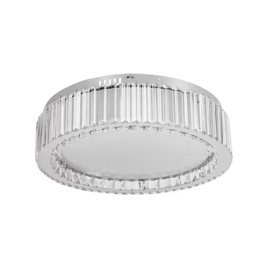 LED kryštál LULUS s diaľkovým ovládaním Angelina 80W SMOBILA SILVER