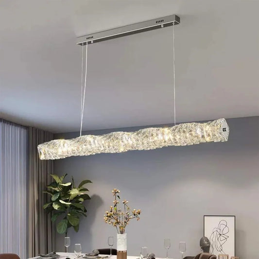 LED LED Crystal LED s 38 W diaľkovým ovládaním Sehrazat, striebro