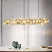 LED LED Crystal LED s 38 W diaľkovým ovládaním Sehrazat, striebro