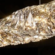 LED LED Crystal LED s 38 W diaľkovým ovládaním Sehrazat, striebro