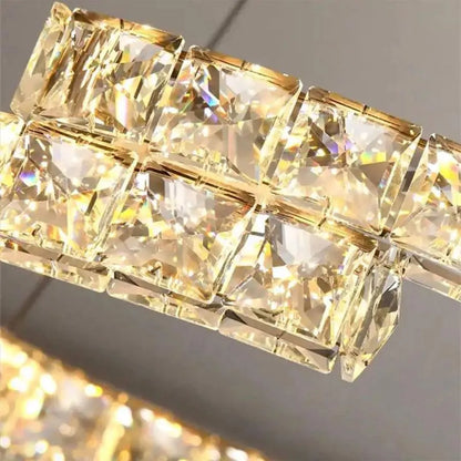 LED kryštál LULUS so 46 W smiešne strieborným LED kryštálom