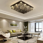 LED Crystal 57W, Xanthi, striebro
