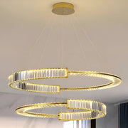 LED LED LED Royal Prism, Gold, Metal a Crystal, Slimable, nastaviteľná výška, elegantný dizajn, studené/teplé/neutrálne svetlo