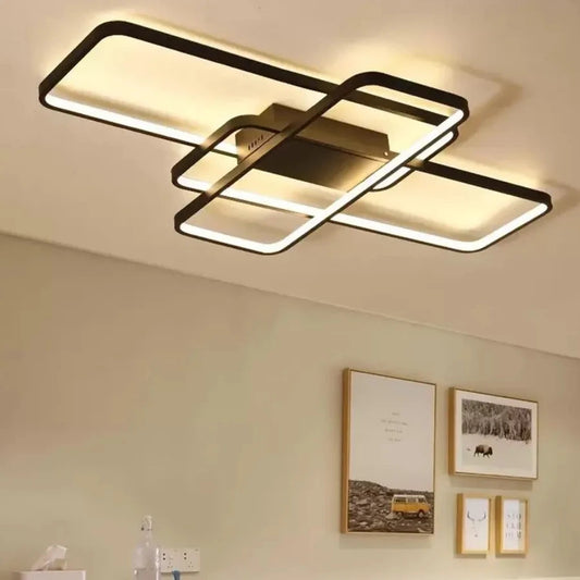 LED lulus s prestavanou osou 96W SMOLNABLE Čierna