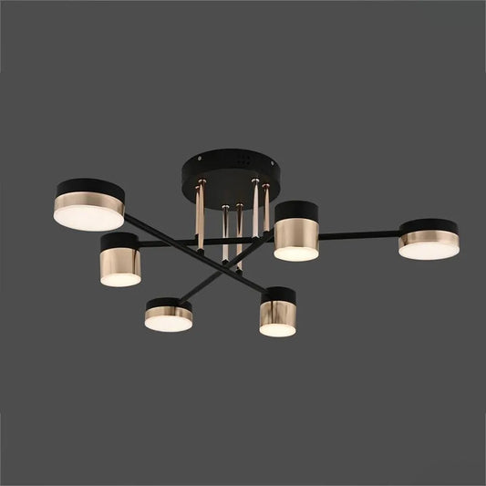 Led Lulus s Endercomand LED 72W Dimabila čierna biela