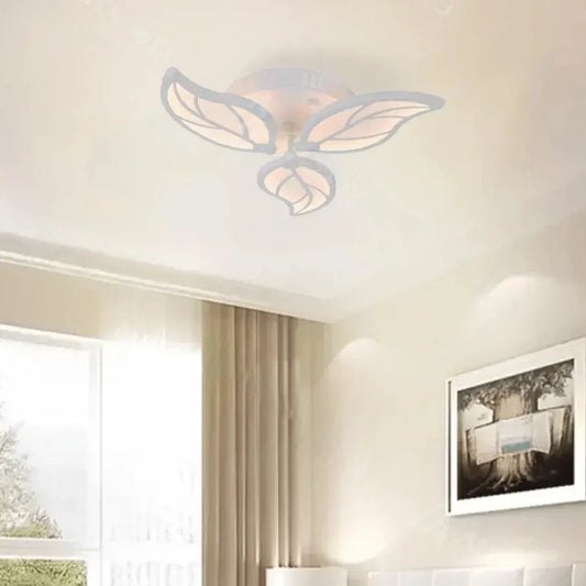 LED chandelier with Laurice remote control, 33W, 3 petals, cold/hot/neutral light, unstable, white
