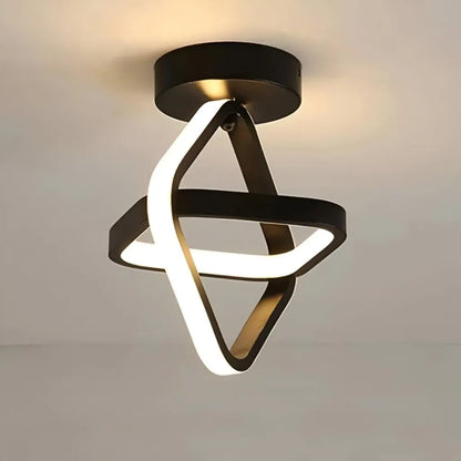 LED LED Vertex Cubus Croughed Rím, 13 W, 2 kosoštvorc