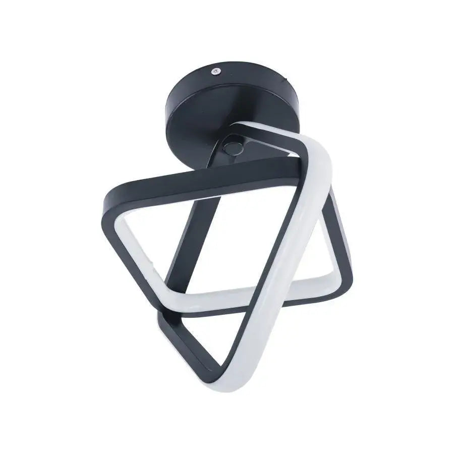 LED LED Vertex Cubus Croughed Rím, 13 W, 2 kosoštvorc