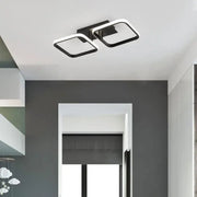 LED dióda Vertex Grid Paralal, 33 W, 2 štvorčeky studené/horúce/neutrálne svetlo, čierna