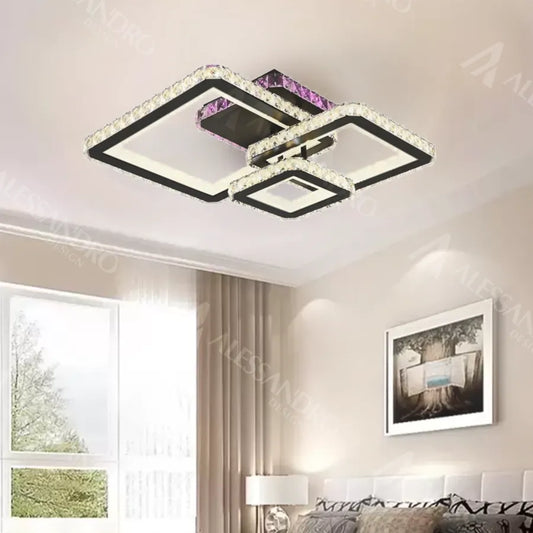 Lud viedol Esteban s diaľkovým ovládaním, 166W, čierny, RGB