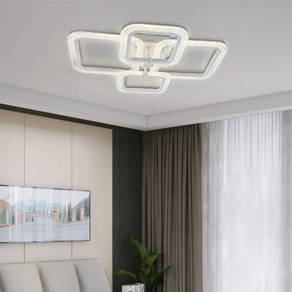 LED LED LED faida s diaľkovým ovládaním, 2,4 GHz, 104W, akryl, biela