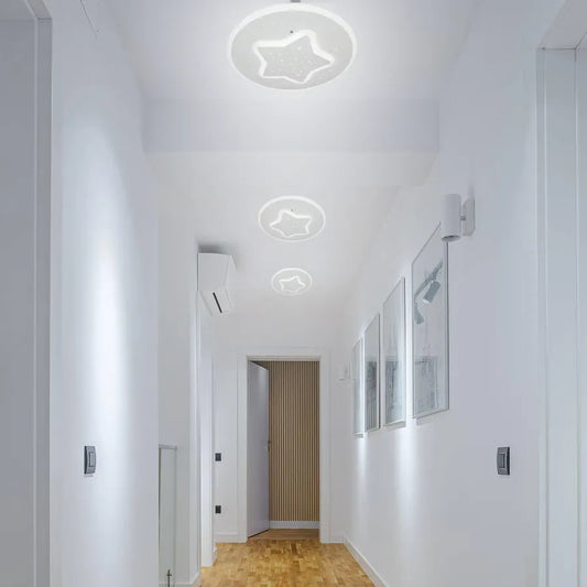 LED luster HEATH STEA, 30W, priemer 20cm, neutrálne svetlo, biela