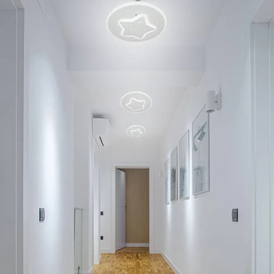 Lulus Led Heath Stea 30 W Round White