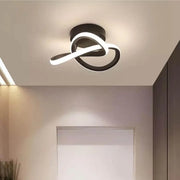 LED tok vrcholu LED, 24 W, vlnité, studené/horúce/neutrálne svetlo, čierna