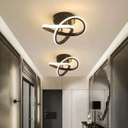 LED tok vrcholu LED, 24 W, vlnité, studené/horúce/neutrálne svetlo, čierna