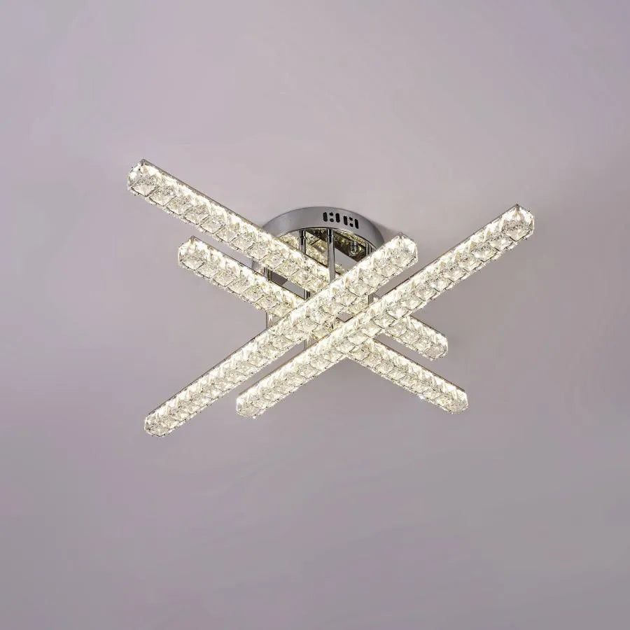 LED LED Julitta s diaľkovým ovládaním, 112 W, striebro