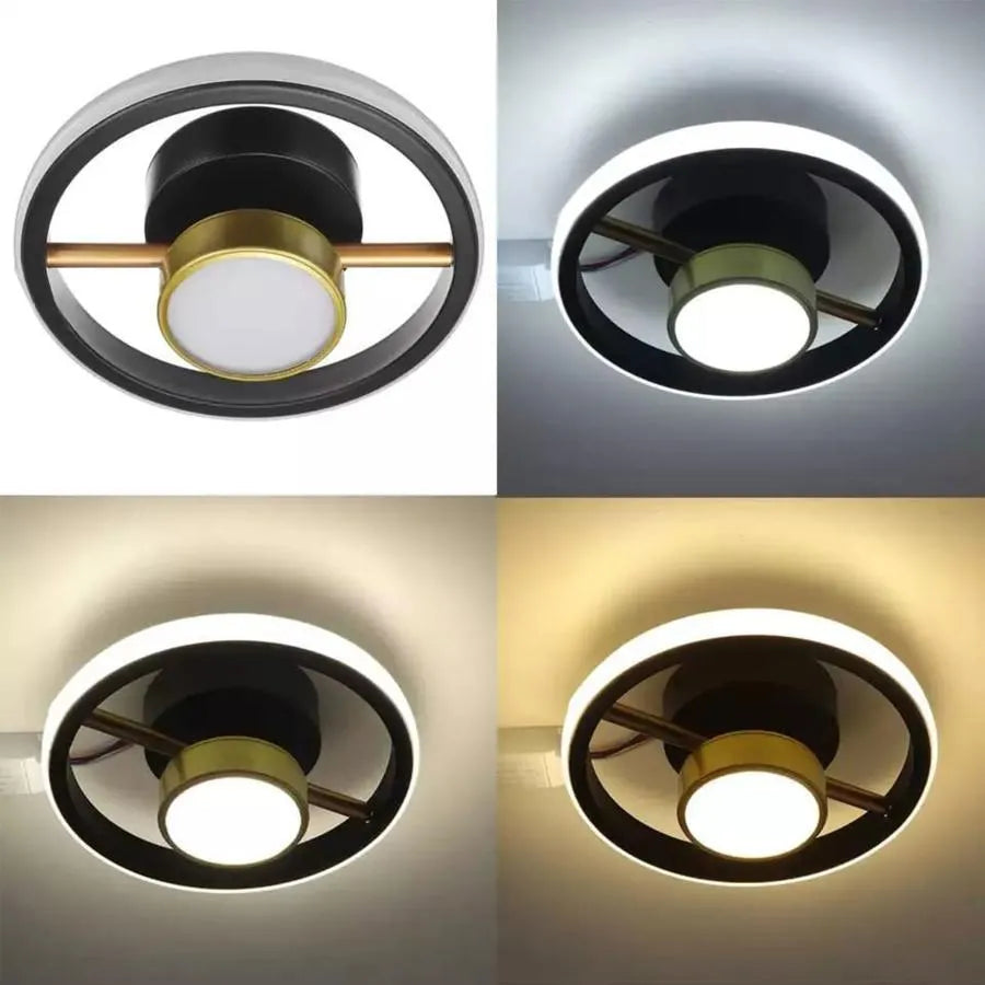 LED LED LED KEIKO, 46W, 2,4 GHz, akryl, čierna