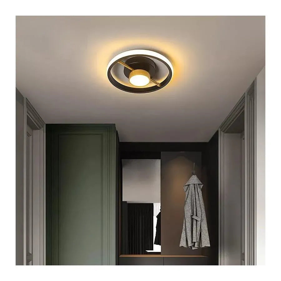 LED LED LED KEIKO, 46W, 2,4 GHz, akryl, čierna