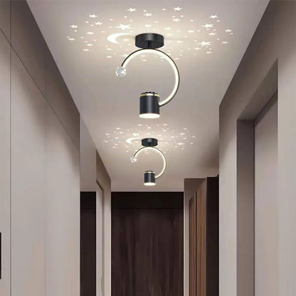 LED viedol Keňa 34W čiernej