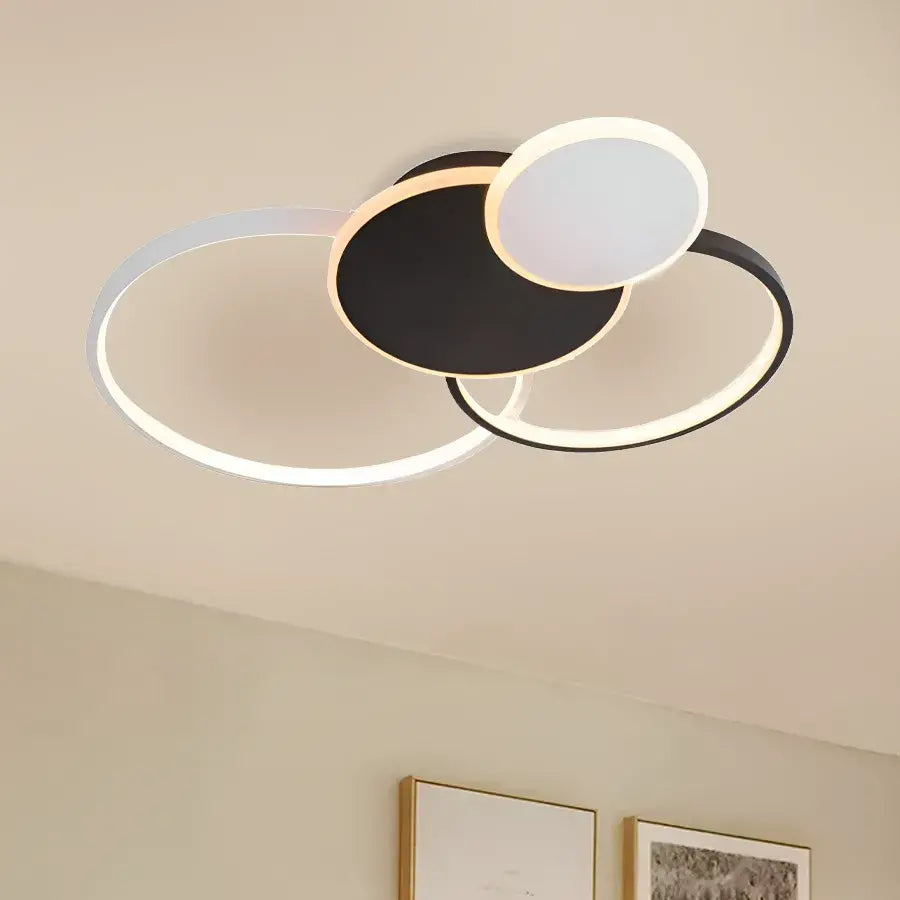 LED LED Váhy chtíč s diaľkovým ovládaním, 120 W, biela s čiernou, akrylom, Daisy