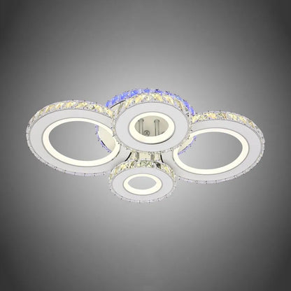 LUST LED RGB Natara s diaľkovým ovládaním, 136W, biela, RGB
