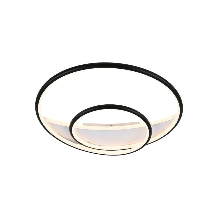 LED LED LED RACHEL LUP s diaľkovým ovládaním, 120 W, akrylové a kovové, biele a čierne