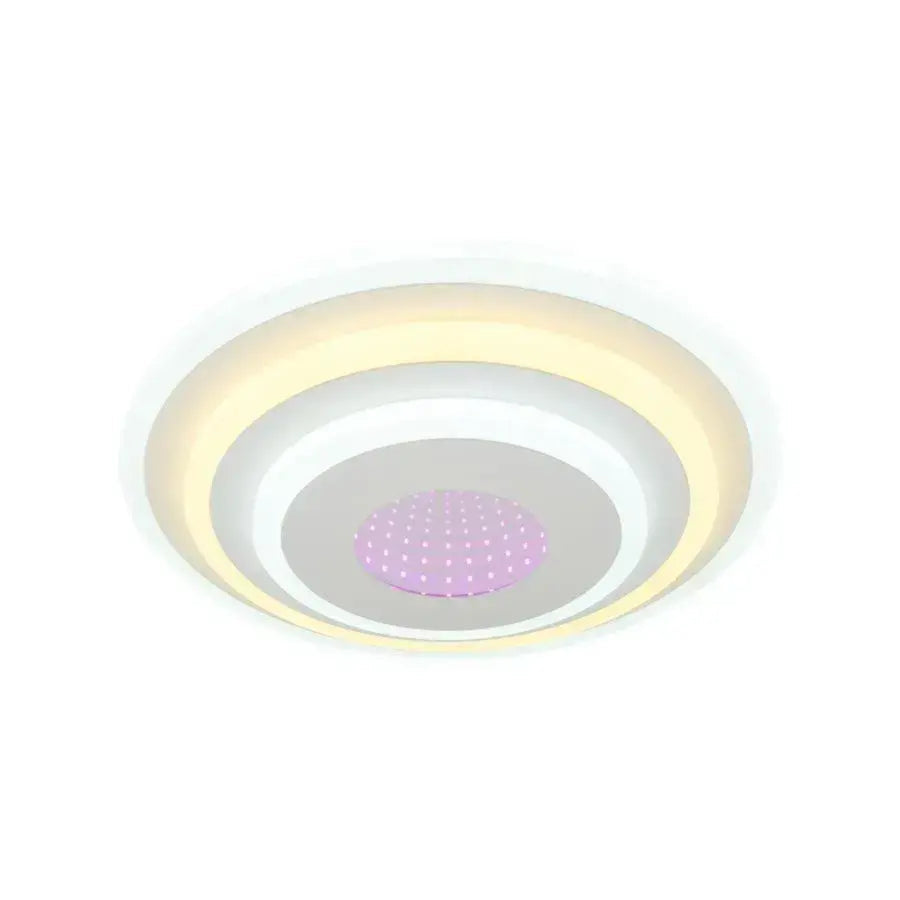 LULUS LED 3D NIVARA ROTTONA, Priemer 30 cm, 20W RGB, biele, studené/horúce/neutrálne svetlo