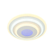 LULUS LED 3D NIVARA ROTTONA, Priemer 30 cm, 20W RGB, biele, studené/horúce/neutrálne svetlo