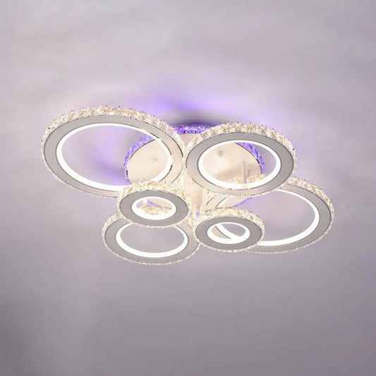 LED LED Shayma s diaľkovým ovládaním, 238 W, White, RGB
