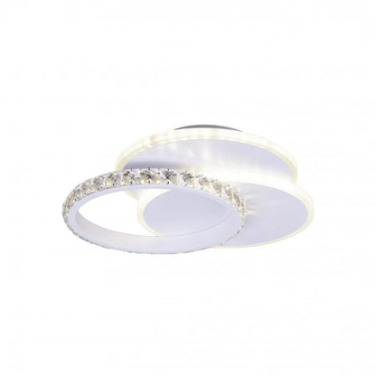 LED LED Sofia, 24 W, studené/horúce/neutrálne svetlo, biele