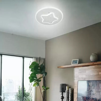 Lulus Led Heath Stea 30 W Round White