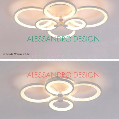 Led Lulus s Enternoda Alani 52W Smuteble White