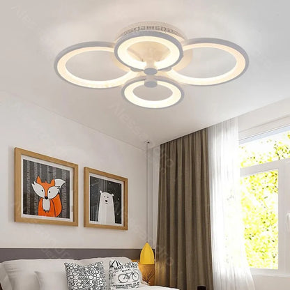 Led Lulus s Enternoda Alani 52W Smuteble White