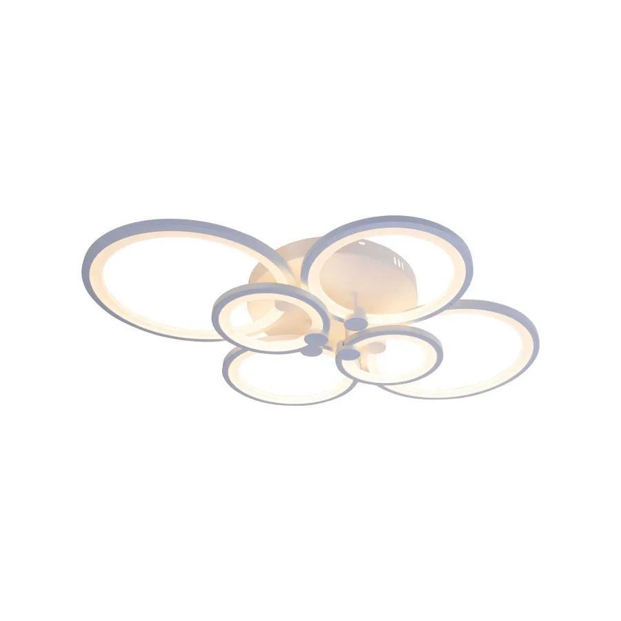 LED LULUS s Alha, 168W, SMOLNÁ, ACryl, Biely diaľkový ovládač