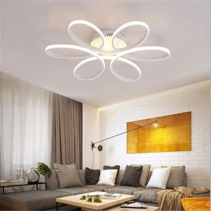 LED lulus s diaľkovým ovládaním AYDA 116W, biele