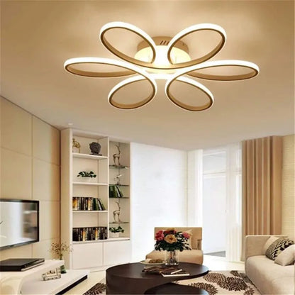 LED lulus s diaľkovým ovládaním AYDA 116W, biele
