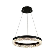 LED túžba s diaľkovým ovládaním 124 W čierny