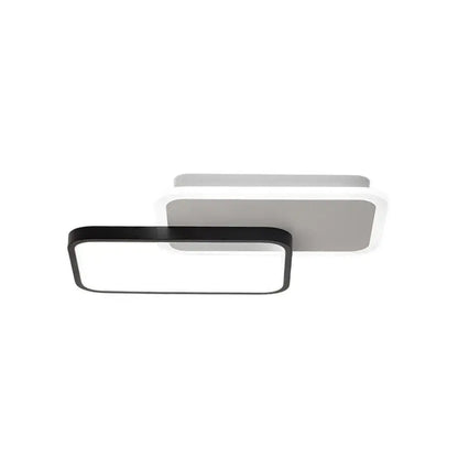 LED LED Carolina LED s realcompen 50W prekrývané štvorce studené/horúce/neutrálne čierne a biele biele