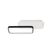 LED LED Carolina LED s realcompen 50W prekrývané štvorce studené/horúce/neutrálne čierne a biele biele