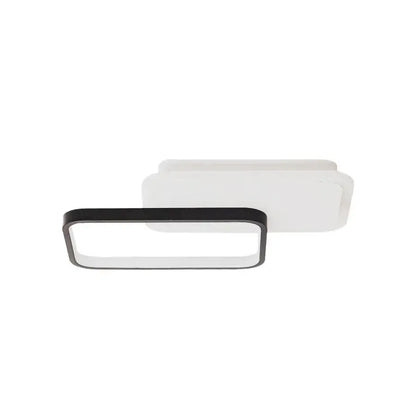 LED LED Carolina LED s realcompen 50W prekrývané štvorce studené/horúce/neutrálne čierne a biele biele