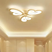 LED túžba s diaľkovým ovládaním kvetu, 43 W, 3 okvetné lístky, studené/horúce/neutrálne svetlo, nestabilné, biele
