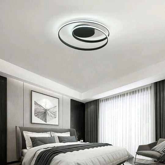 LED luster s diaľkovým ovládaním VECTOR ARCADIA 56W, studené/teplé/neutrálne svetlo, stmievateľné, čierne LED lustre s diaľkovým ovládaním Predvolený názov Alessandro Design